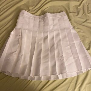 Plus size White Tennis Skirt- 16/18